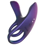 Hueman Infinity Ignite - vibrációs pénisz- és heregyűrű (lila)
