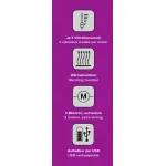 Javida - melegítő csiklóizgató vibrátor (pink)