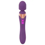 Javida Double - masszírozó vibrátor (lila)