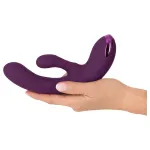 Javida - nyuszis G-pont- és csiklóvibrátor (lila)