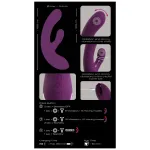 Javida - nyuszis G-pont- és csiklóvibrátor (lila)