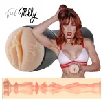 Kiiroo Molly Stewart - művagina - PowerBlow kompatibilis (natúr)