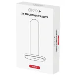 Kiiroo Onyx Standard Fit- maszturbátor mandzsetta - 3db (fehér)