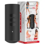 Kiiroo Titan Experience - akkus interaktív maszturbátor (fekete)