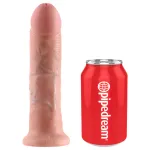 King Cock Strap-on 8 - felcsatolható dildó (testszínű)