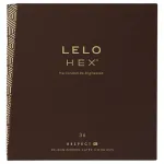 LELO Hex Respect XL - luxus óvszer (36db)