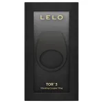 LELO Tor 3 - akkus, okos vibrációs péniszgyűrű (fekete)