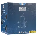 LETEN SM 500 - fel-le mozgó maszturbátor telefon tartóval (fekete)
