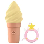 Love to Love Cand Ice - akkus csikló vibrátor (vanília)