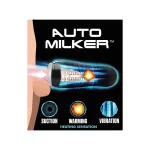 Lovebotz Auto Milker - vízálló szívó-rezgő maszturbátor (fekete)