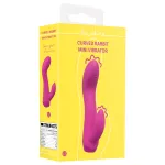 Loveline - íves nyuszis mini vibrátor (rózsaszín)