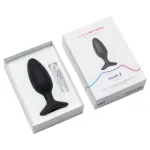 LOVENSE HUSH 2 M - okos anál vibrátor (45mm) - fekete