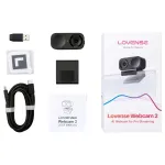Lovense Webcam 2 - AI webkamera streaminghez (fekete)