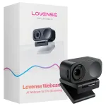 Lovense Webcam 2 - AI webkamera streaminghez (fekete)