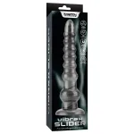 Lovetoy King Sized - extra nagy vibrátor - 32 cm (szürke)