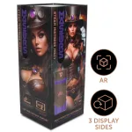 Masturs Misty - szívó-masszírozó-rezgő AR maszturbátor (lila)