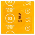 Mister Size óvszer Tesztcsomag Péniszmérővel - 3 db