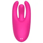 Mrow - akkus, 3 ágú csiklóizgató vibrátor (pink)