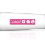 MyMagicWand - erős masszírozó vibrátor (fehér-pink)