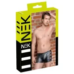 NEK - szegecses, cipzáras boxer (fekete)