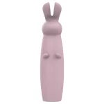 Nude Hazel - akkus nyuszis csikló vibrátor (lila)