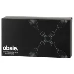 Obaie - műbőr csukló- és bokabilincs szett (fekete)