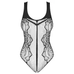 Obsessive B335 - átlátszó, nyitott body (fekete) - S-L