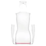 Obsessive Emergency - nővérke jelmez szett - fehér (S/M)