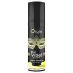Orgie Dual Vibe - unisex folyékony vibrátor - Gin Tonic (15 ml)