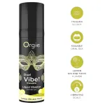 Orgie Dual Vibe - unisex folyékony vibrátor - Gin Tonic (15 ml)