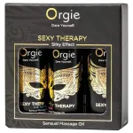 Orgie Sexy Therapy - érzéki masszázsolaj szett (3x30 ml)