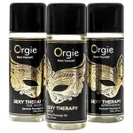 Orgie Sexy Therapy - érzéki masszázsolaj szett (3x30 ml)