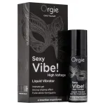 Orgie Sexy Vibe High Voltage - unisex folyékony vibrátor (15ml)