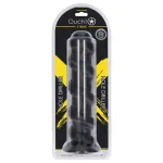 Ouch! Hole Driller - óriás anál plug (fekete) - 31,5 cm