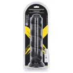 Ouch! Hole Driller - óriás anál plug (fekete) - 31,5 cm