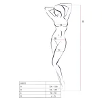 Passion BS031 - nyitott overál (piros) - S-L