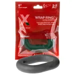Perfect Fit Ultra Wrap 6 - vastag péniszgyűrű (fekete, 15 cm)