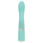 Pillow Talk Kinky - akkus, 2 motoros G-pont vibrátor (türkiz)