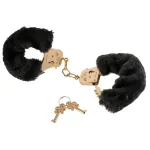 Pipedream Fetish Fantasy Gold - plüss bilincs (fekete)