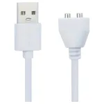 Pleasure Charge Wilson - mágneses USB töltőkábel (fehér)