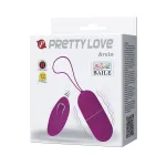 Pretty Love Arvin - rádiós, vibrációs tojás (pink)