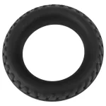 Pulselock Forge - abroncs mintás szilikon péniszgyűrű (fekete) - 35mm