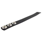 Pulselock Forge - állítható patentos szilikon péniszgyűrű (fekete) - 200mm