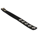 Pulselock Forge - állítható patentos szilikon péniszgyűrű (fekete) - 228mm