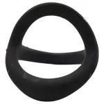 Pulselock Taur - Y-formájú pénisz- és heregyűrű (fekete) - S
