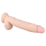 Real Fantasy Dwane - akkus, élethű vibrátor - 31 cm (testszínű)