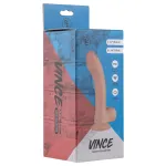 Real Fantasy Vince - herés fitymás dildó - 19,5 cm (natúr)