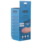 Real Fantasy Vince - herés fitymás dildó - 19,5 cm (natúr)