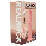 RealRock - dupla sűrűségű élethű dildó (testszínű) - 15,5 cm