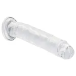 RealRock - élethű dildó tapadókoronggal (átlátszó) - 12,7 cm